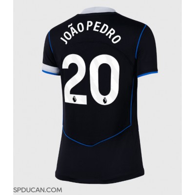 Zenski Nogometni Dres Chelsea Joao Pedro #20 Rezervni 2025-26 Kratak Rukav Zenski Nogometni Dres Chelsea Joao Pedro #20 Rezervni 2025-26 Kratak Rukav